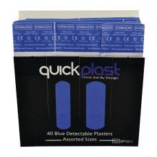 Blue Detectable Plasters 40 per Pack